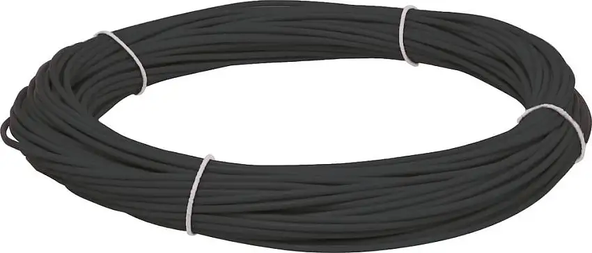 SODISE - Fils de câblage souples 0,75mm² noir 25m - 16697