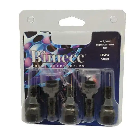 5 Vis type origine sous blister pour bmw mini 14x1.25x27