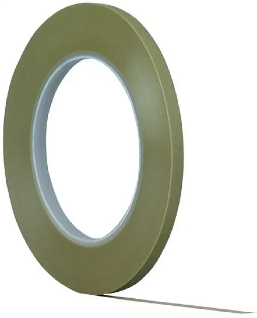 3M 06303 FINE LINE SCOTCH TAPE 218 VERT 12MM X 55M POUR TRAVAUX DE PEINTURE PRéCIS