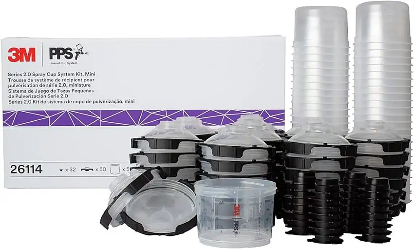 3M PPS 2.0 MINI KIT 200 ML FILTRES 200 MICRONS 50 PIèCES