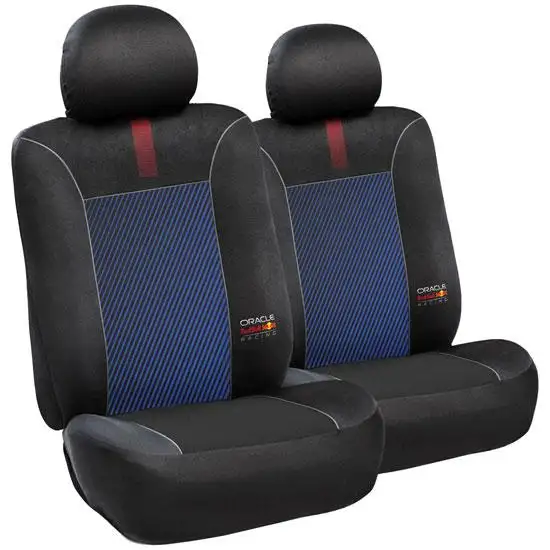 2 housses avant noir/bleu Oracle Red Bull Racing