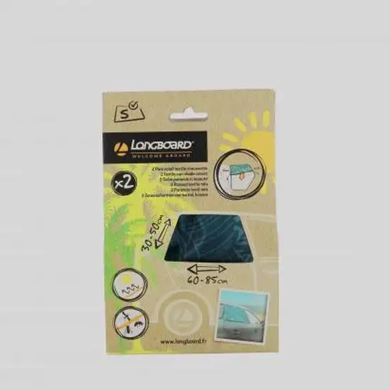 2 pare-soleil chaussettes S - LONGBOARD