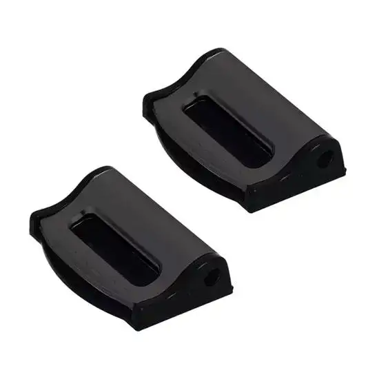 2 pcs pince ceinture de securite noir - CAR+