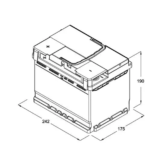 Bosch P0006 - Batterie auto - 62A/H 520A - technologie plomb-acide - Pour véhicules sans système Start&Stop