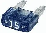 HELLA - 5 fusibles auto mini 15 ampères - 8JS728596831