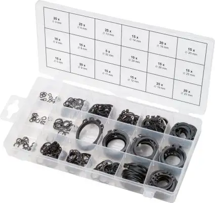 KSTOOLS - Assortiment de circlips de type externe x300 - 970.0100