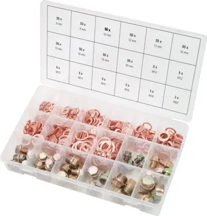 KSTOOLS - Assortiment de vis de vidange carter et joint x534 - 970.0200