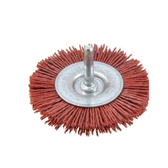 OSBORN - Brosse circulaire, fil abrasif oxyde d'aluminium "Grittyflex" avec tige de 6 mm. Couleur bleu - 600 491-7802