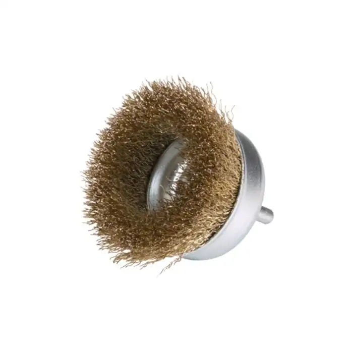 OSBORN - Brosse coupe, fil ondulé modèle "do-it-yourself" avec tige de 6 mm Diamètre 50 mm - 600 851-7023