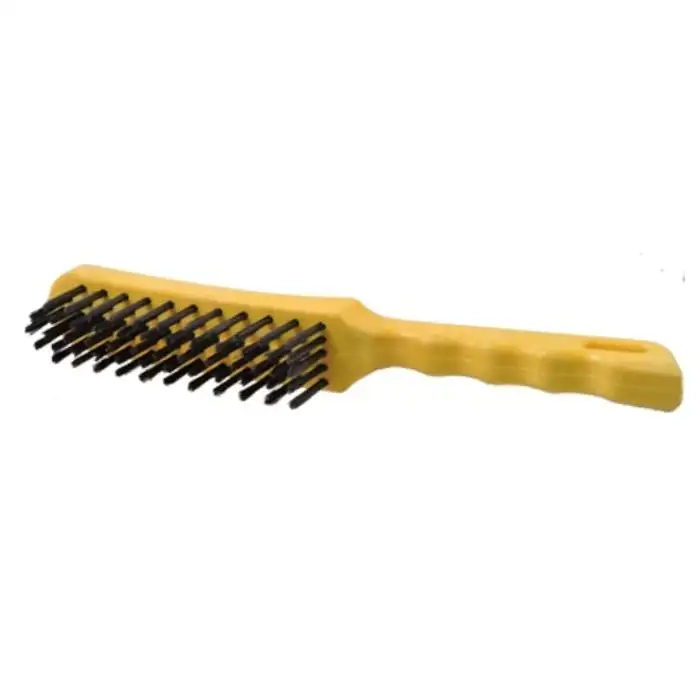 OSBORN - Brosse à main fil ondulé en laiton avec poignée plastique - 0008-447.574