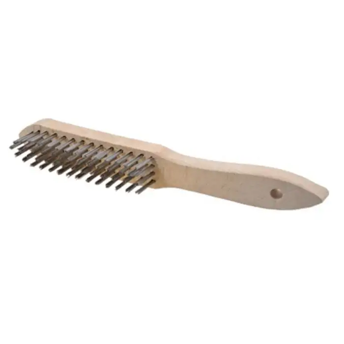 OSBORN - Brosse à main, fil droit acier inox - 151 334-0001