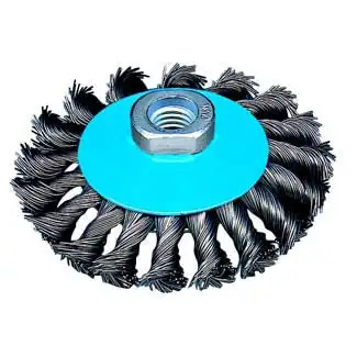 OSBORN - Brosse conique, fil torsadé filetage ou alésage pour meuleuses d'angle Diamètre 100mm - 622 151-0002