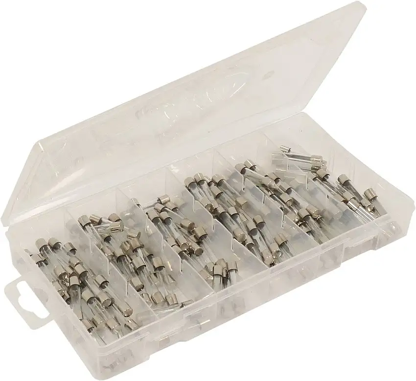 SODELEC - Assortiment de 120 fusibles verres - 14101