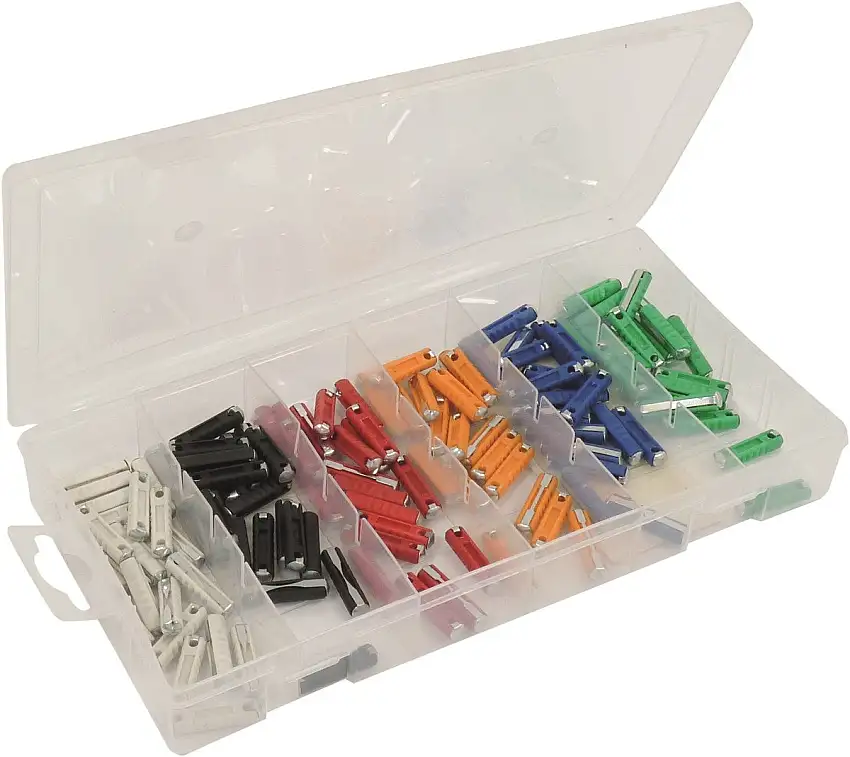 SODELEC - Assortiment de 120 fusibles steatites - 14104