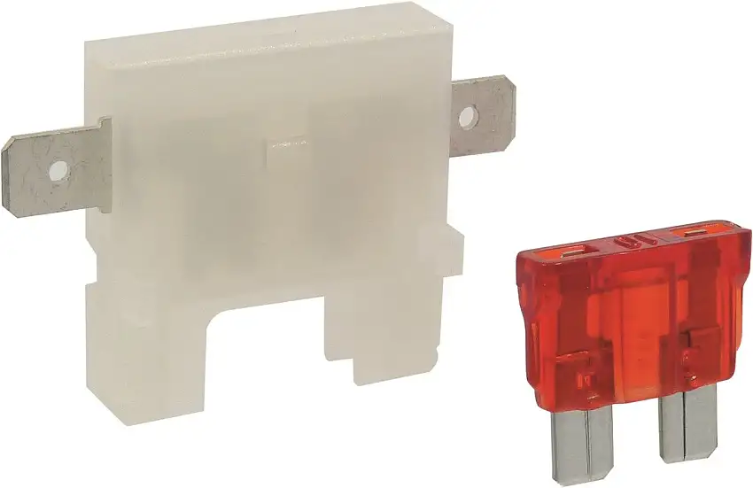 SODELEC - Porte fusible + fusible enfichable 10A standard - 16066