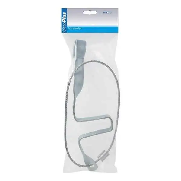 Accouplement auxiliaire avec support et garde de prise dans polybag