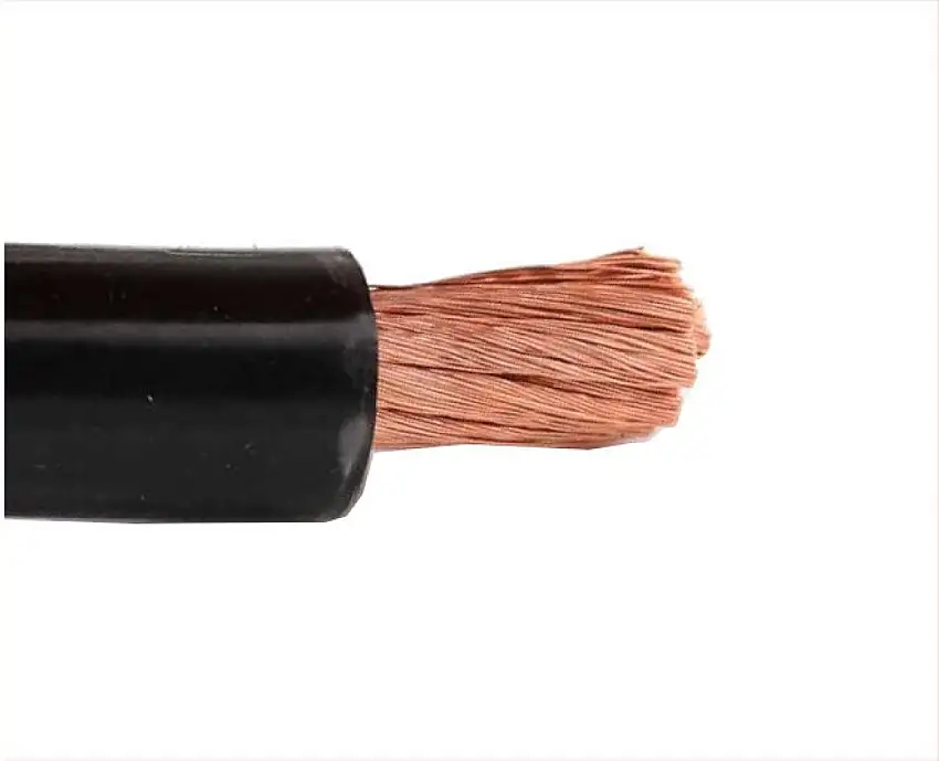 CâBLE DE BATTERIE HELLA 10MM² NOIR 1 CONDUCTEUR PVC Ø6,8MM 1 MèTRE