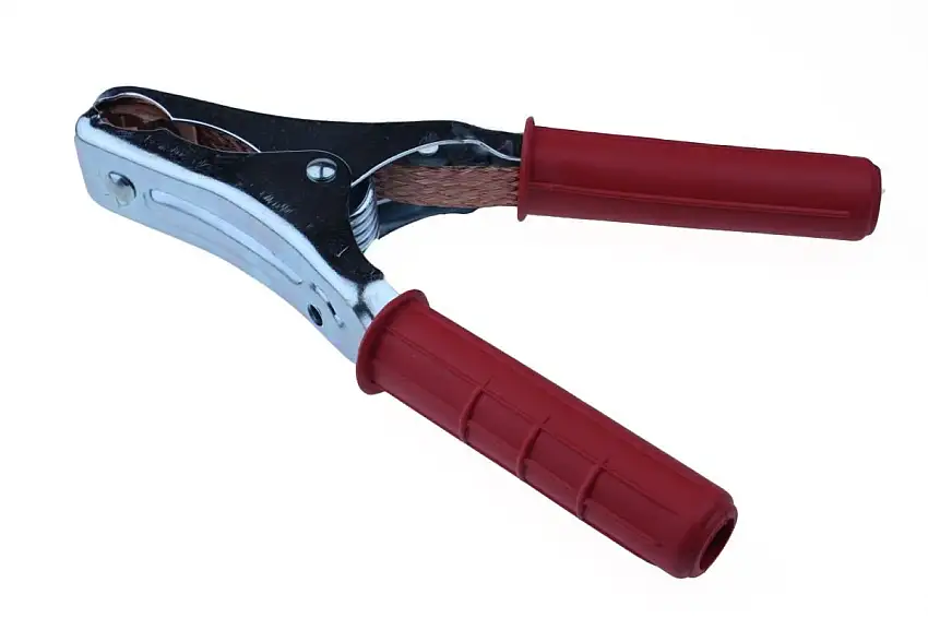 PINCE DE CHARGE BATTERIE ROUGE 500A POUR CâBLES 25-50MM²