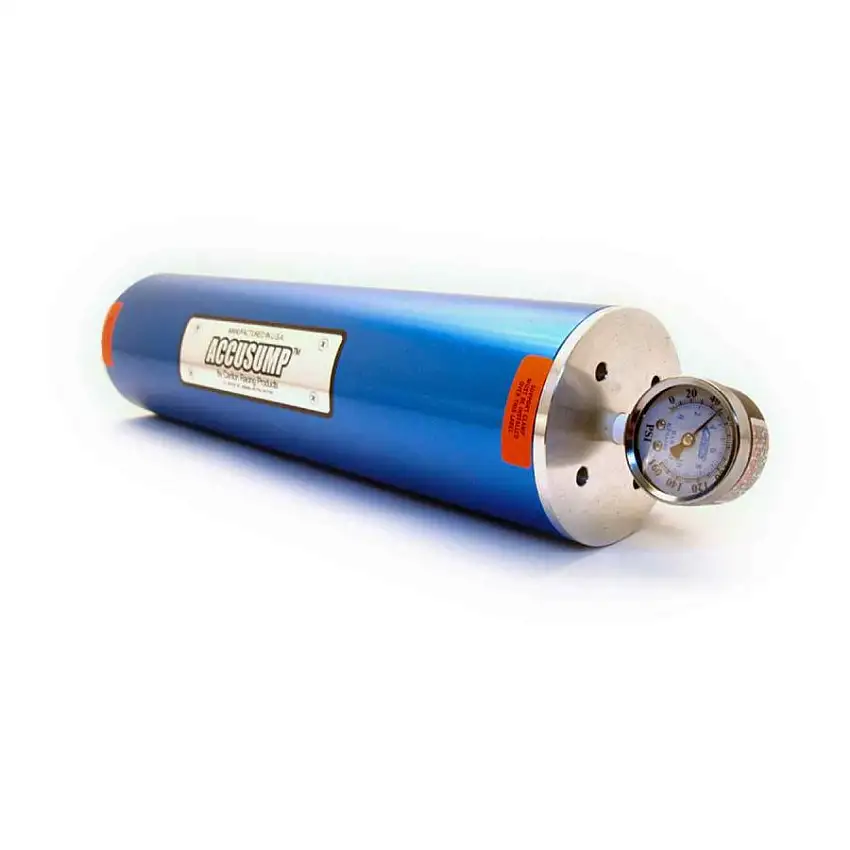 Accumulateur de pression d'huile moteur ACCUSUMP 3L électrique sans valve 406 mm