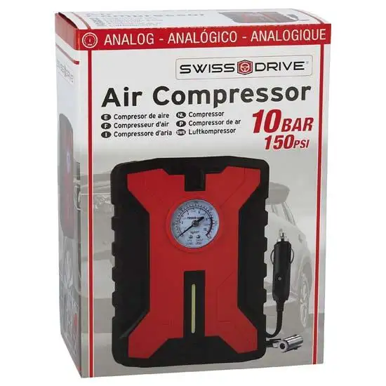 Compresseur 12v/8bar analogique sd - SWISSDRIV