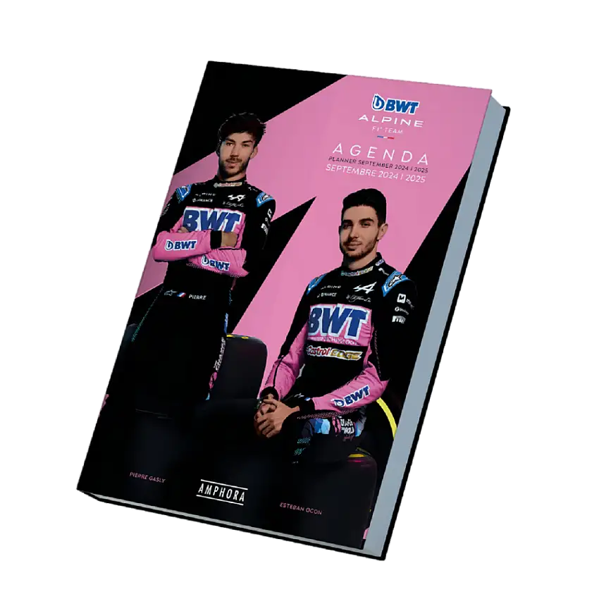 Agenda Scolaire 2024-2025 BWT Alpine F1 Team
