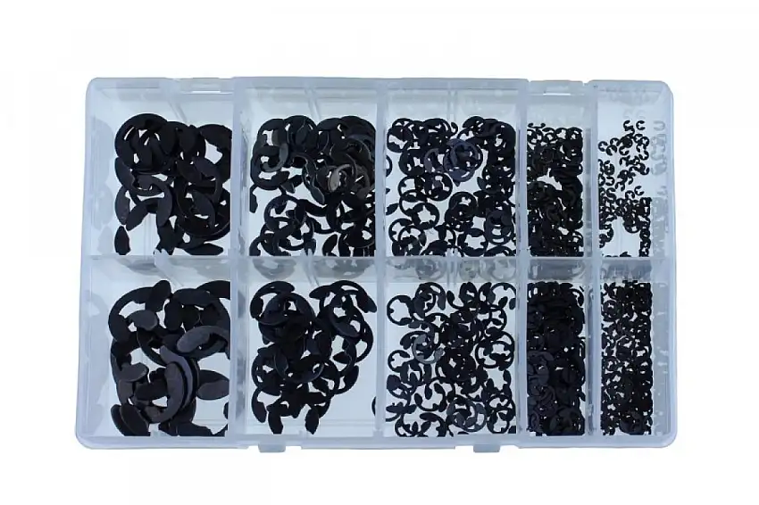ASSORTIMENT DE CIRCLIPS DIN 6799 800 PIèCES