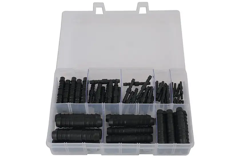 ASSORTIMENT CONNECT DE RACCORDS DE TUYAUX EN NYLON 70 PIèCES