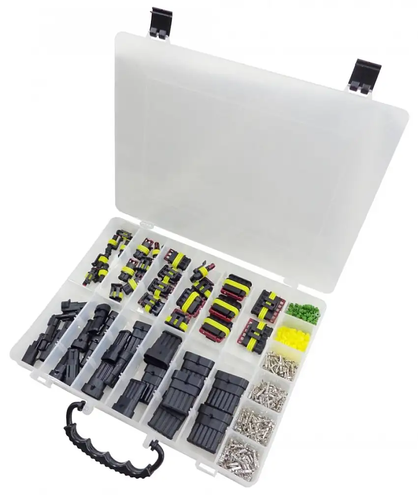 ASSORTIMENT AMP SUPERSEAL 1.5 350 PIèCES POUR CONNEXIONS éLECTRIQUES éTANCHES