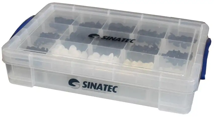 SINATEC ASSORTIMENT PRO CLIPS ASIE TOP24 120 PIèCES