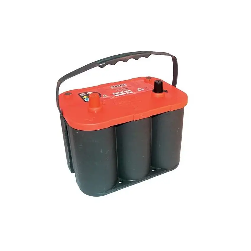Batterie au plomb OPTIMA RT S 4.2L 50 A/h démarrage 815 A dimensions 254x172x199 mm + à gauche