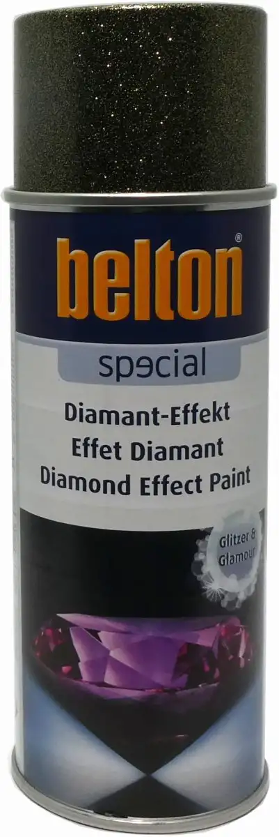 BELTON PEINTURE EFFET DIAMANT OR PAILLETTES AéROSOL 400ML