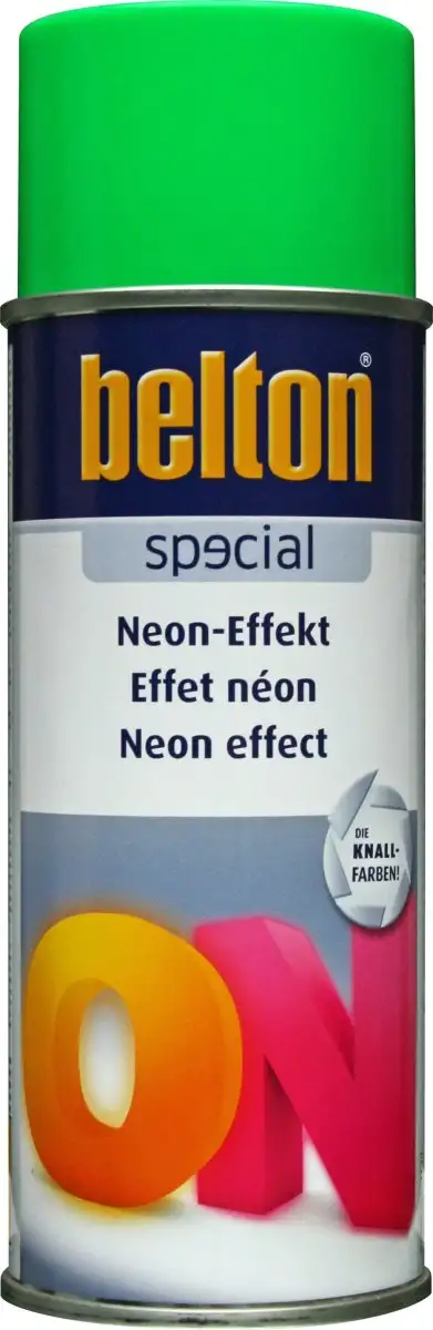 BELTON PEINTURE EN SPRAY VERT NéON à EFFET FLUORESCENT 400ML