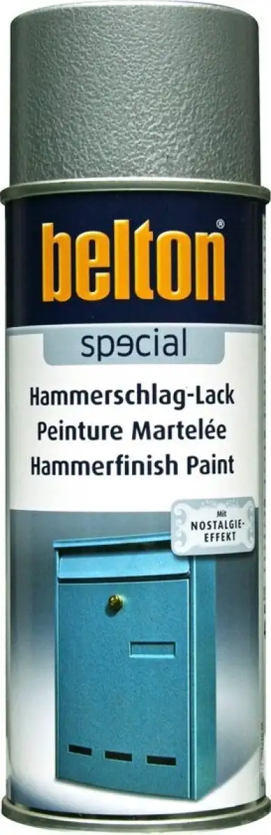 BELTON MARTELé ARGENT AéROSOL 400ML POUR FINITION ROBUSTE