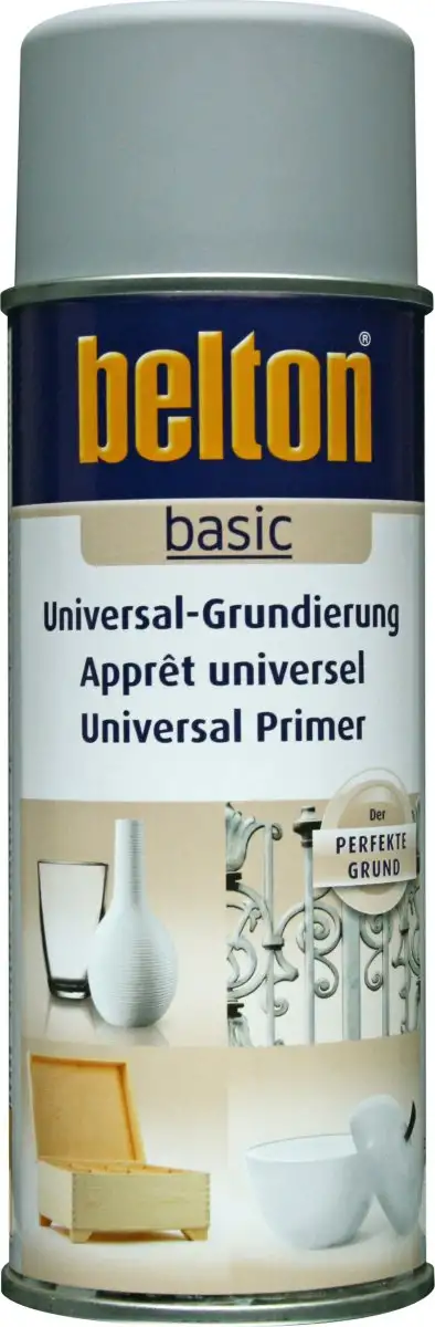 BELTON PRIMAIRE D’ADHéRENCE GRIS AéROSOL 400ML POUR UNE ADHéRENCE OPTIMALE DE LA PEINTURE