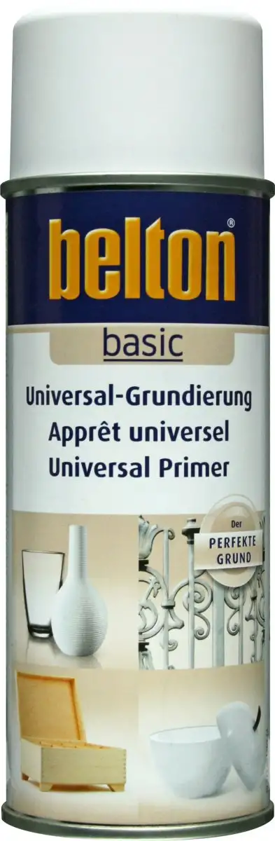 BELTON PRIMAIRE D'ACCROCHAGE BLANC AéROSOL 400ML POUR UNE ADHéRENCE OPTIMALE DE LA PEINTURE