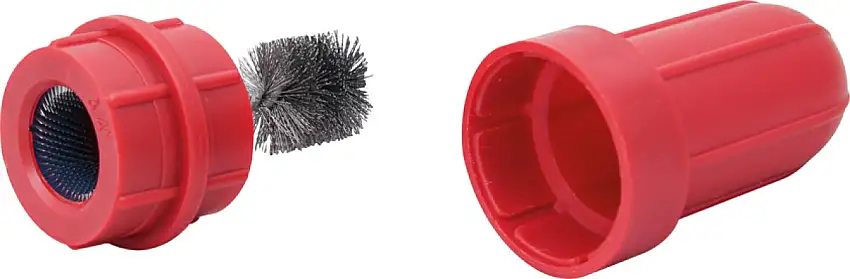 BGS TECHNIC NETTOYEUR DE BORNES ET COSSES DE BATTERIE AVEC BROSSES EN ACIER