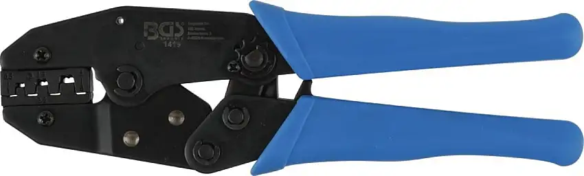 PINCE à SERTIR BGS TECHNIC AVEC FONCTION CLIQUET POUR CONNECTEURS DE CâBLES NON ISOLéS 0,5 - 6 MM²