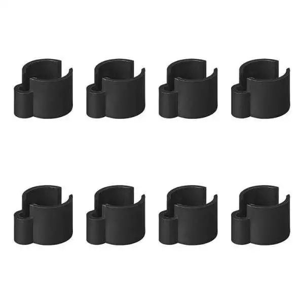 Clip pour câble noir 22-32mm jeu de 8 pièces
