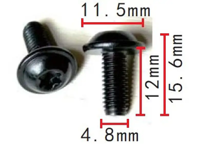 VIS TORX VAG M5X12 N90944604 (10 PIèCES)