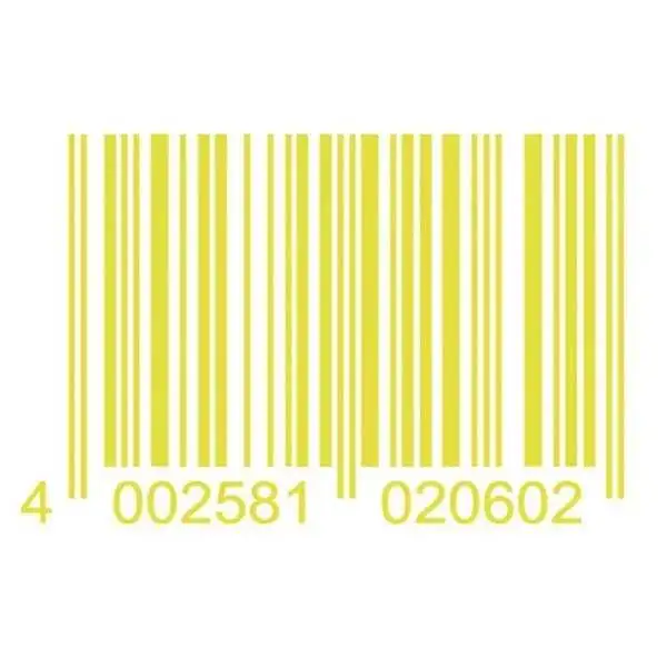 Foliatec  Autocollant - Code - neon jaune - 37x24cm