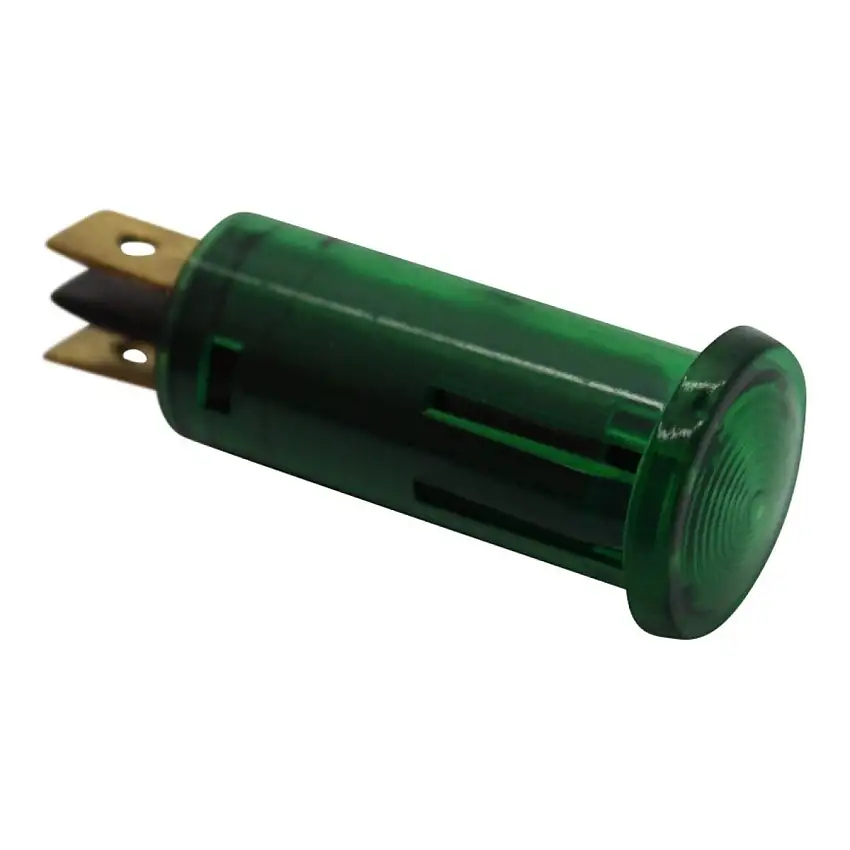 TéMOIN LUMINEUX VERT 12V 16MM ENCASTRABLE