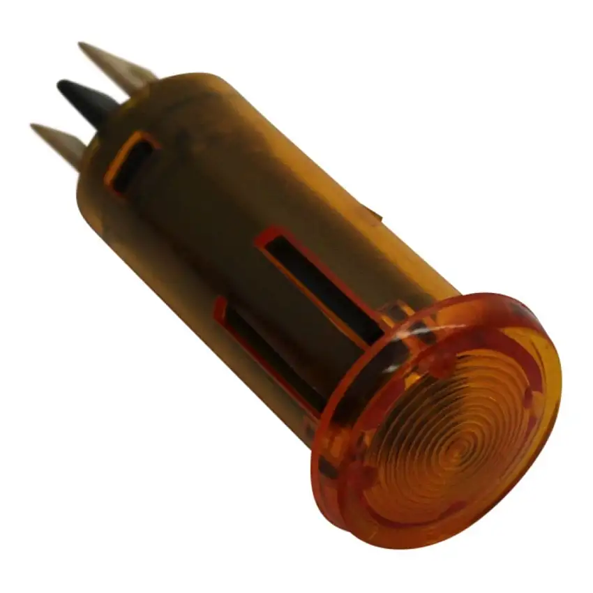 TéMOIN LUMINEUX ORANGE 12V 16MM ENCASTRABLE