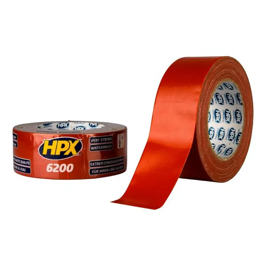 HPX DUCT TAPE ROUGE 50MM X 25M AVEC FORTE ADHéRENCE