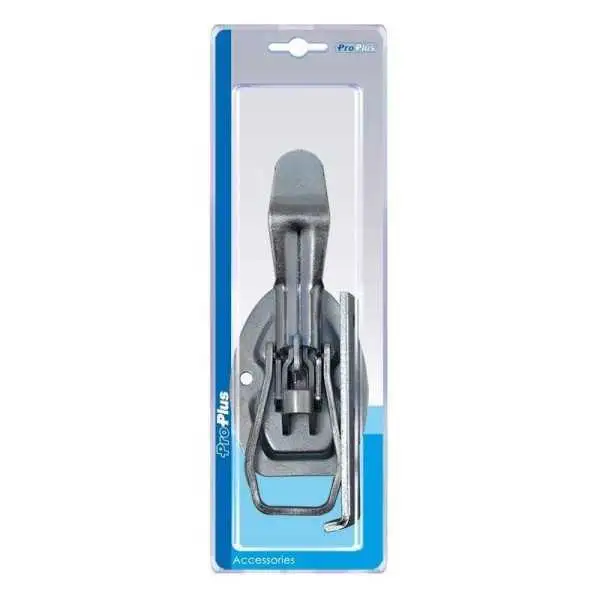 Fermeture 220x40mm et gache dans blister