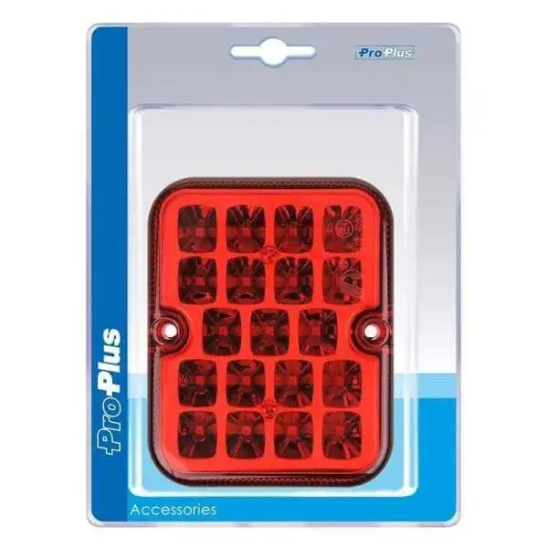 Feu anti-brouillard arrière 100x81mm 19LED dans blister