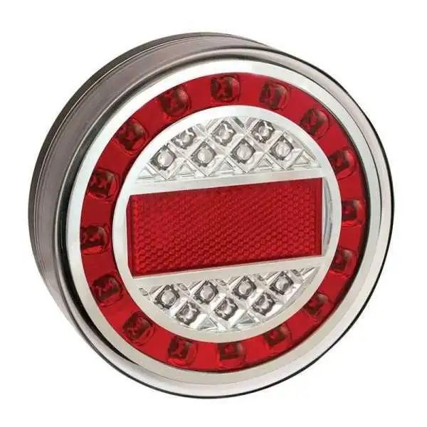 Feu arrière 12 24V 4 fonctions 125mm LED