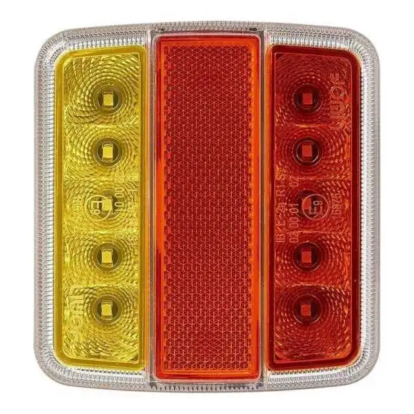 Feu arrière 4 fonctions 98x105mm 14LED PM
