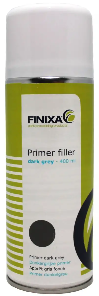 FINIXA APPRêT GRIS FONCé AéROSOL 400ML POUR UNE ADHéRENCE OPTIMALE DE LA PEINTURE