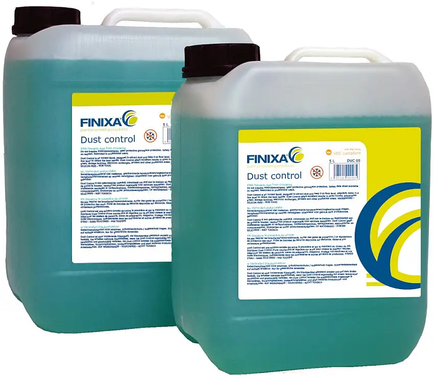 FINIXA DUST CONTROL SUPPRESSEUR DE POUSSIèRE 10L POUR CABINES DE PEINTURE