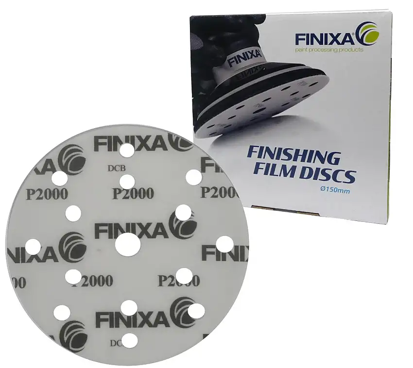 FINIXA DISQUES ABRASIFS FINISHING FILM Ø 150MM 15 TROUS P2000